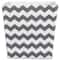 DII® 13" Trapezoid Polyester Chevron Storage Bin